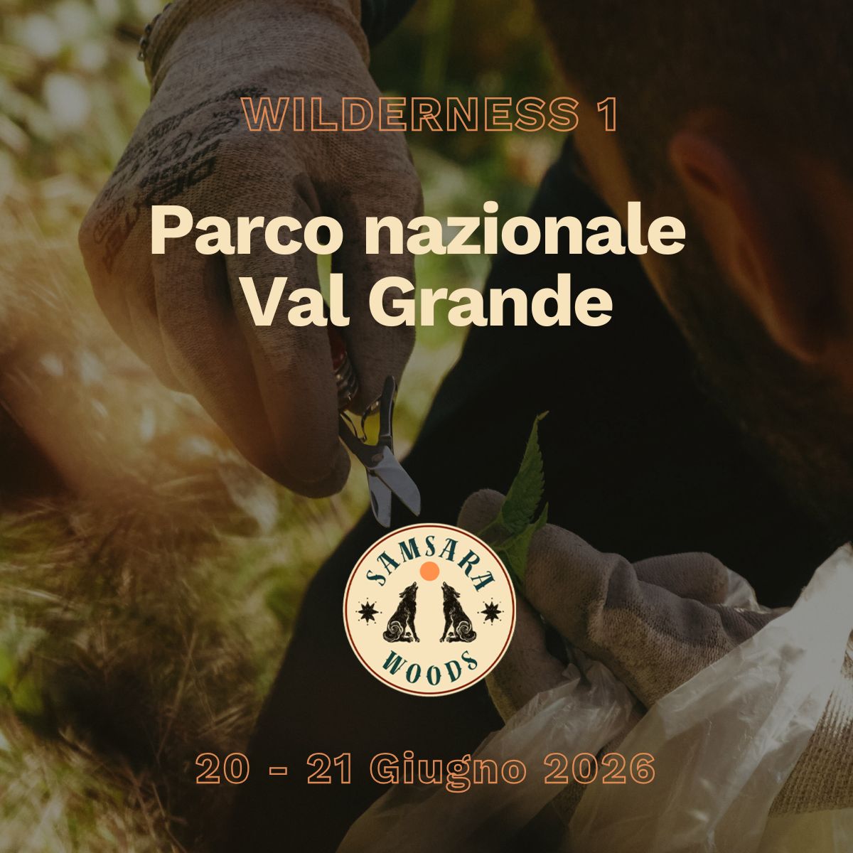 Wilderness 1: escursione con laboratorio 20 - 21 Giugno 2026